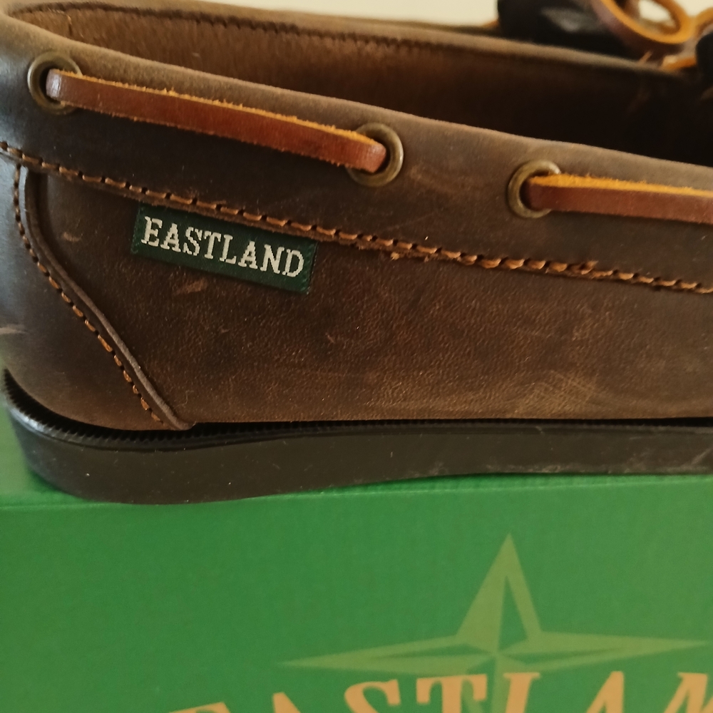 Eastland Women's Brown Boat Shoes Size 6 Medium New - Picture 8 of 10
